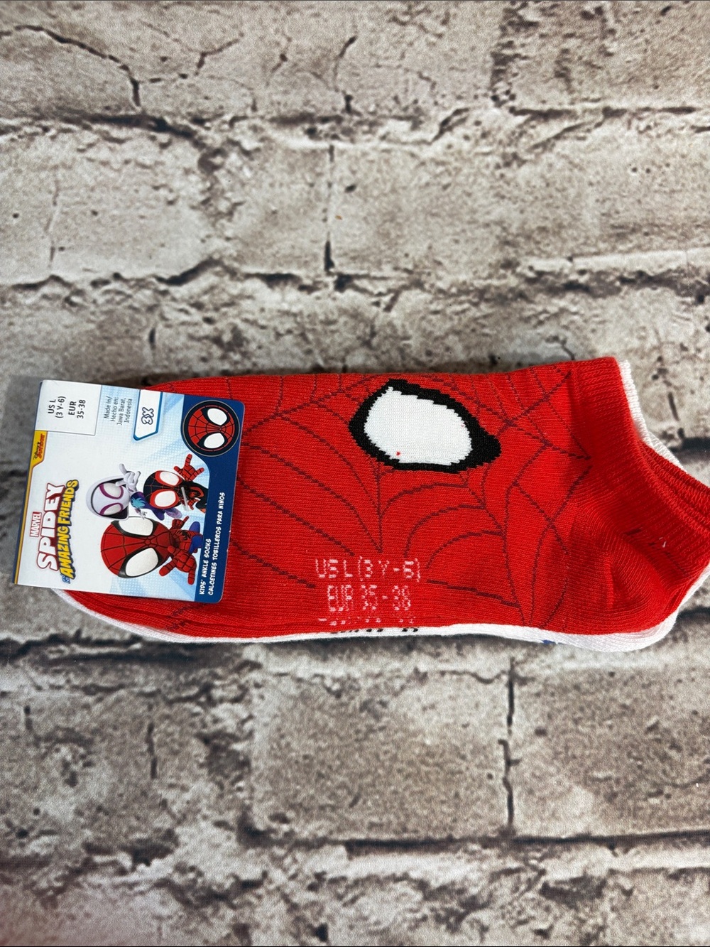 Marvel Spidey and his Amazing Friends Ankle Socks (3 pk)